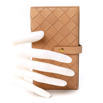 Bottega Veneta Nappa Intrecciato Crossbody Phone Holder Sand 2 of 12
