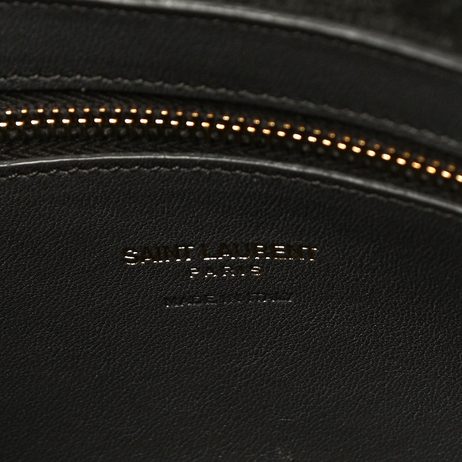 Saint Laurent Calfskin Monogram Small Cabas Black 5 of 11