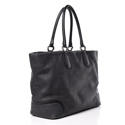 Chanel Washed Calfskin Tote Black 3 of 21