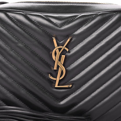 Saint Laurent Calfskin Matelasse Monogram Lou Camera Bag Black 10 of 10
