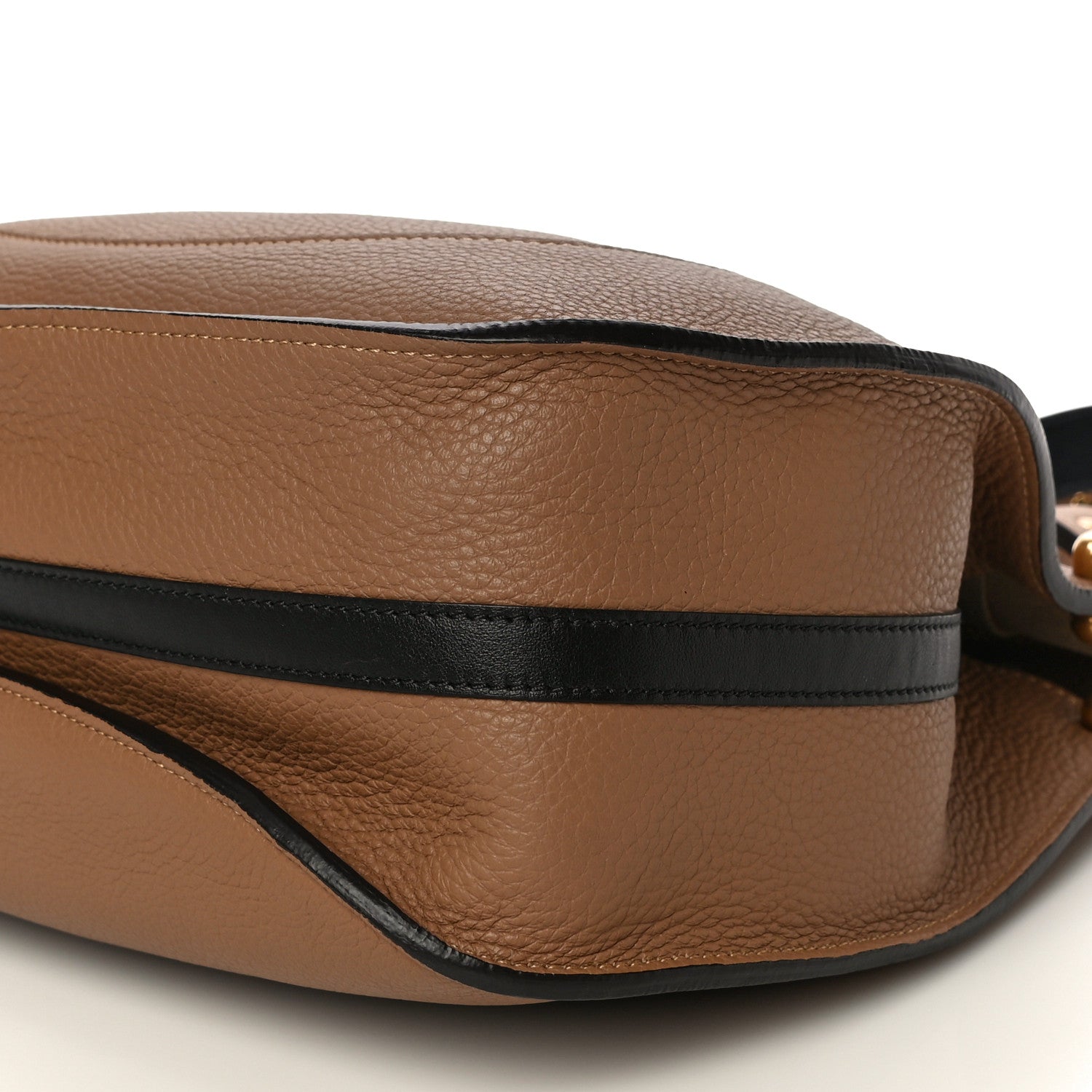 Chloe Grained Calfskin Small Hayley Hobo Nut 9 of 9
