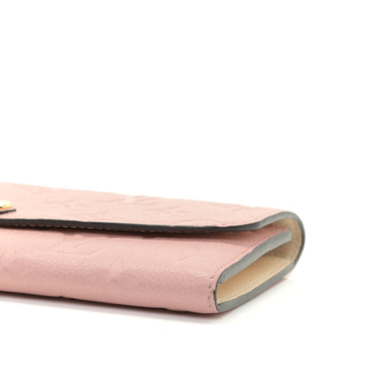 Louis Vuitton Empreinte Emilie Wallet Rose Poudre 5 of 10