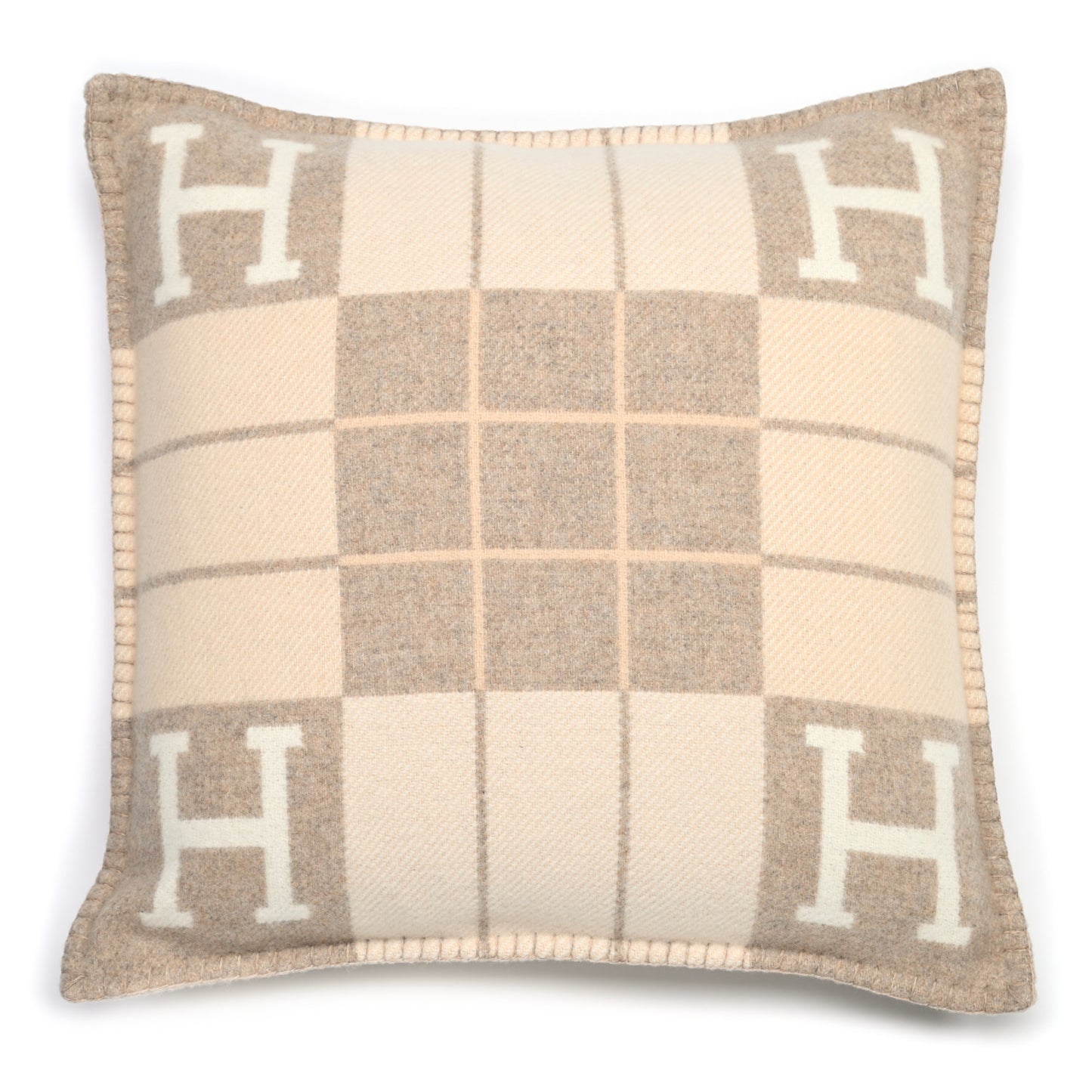 Wool Cashmere Avalon III Pillow PM Coco Camomille