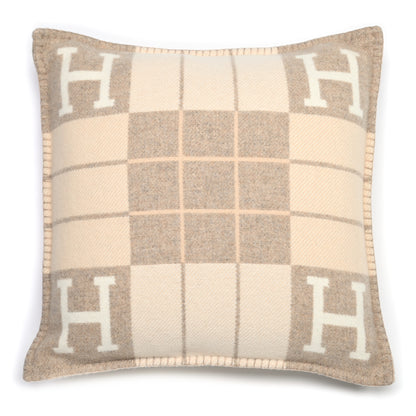 Hermes Wool Cashmere Avalon III Pillow PM Coco Camomille 1 of 3