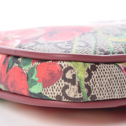 Gucci GG Supreme Monogram Blooms Mini Chain Bag Beige Multicolor Dry Rose 6 of 10
