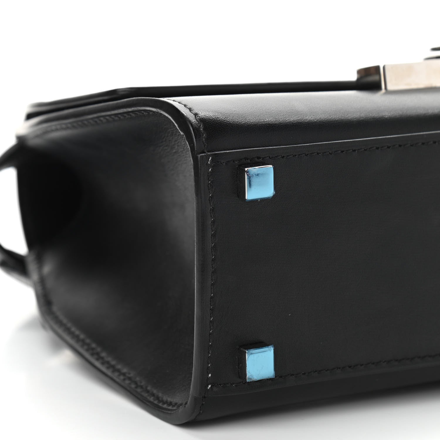 Moynat Box Calfskin Rejane BB Black 8 of 9
