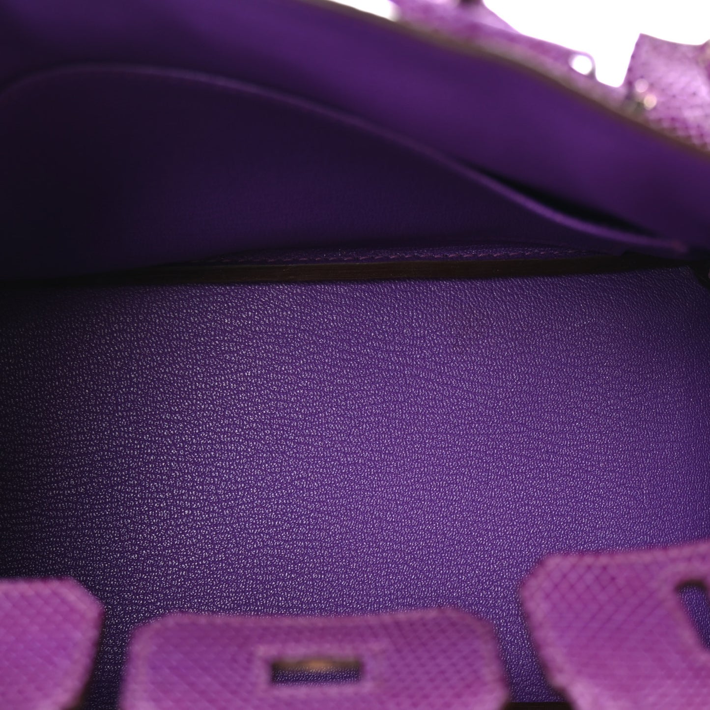 Lizard Birkin 25 Violet