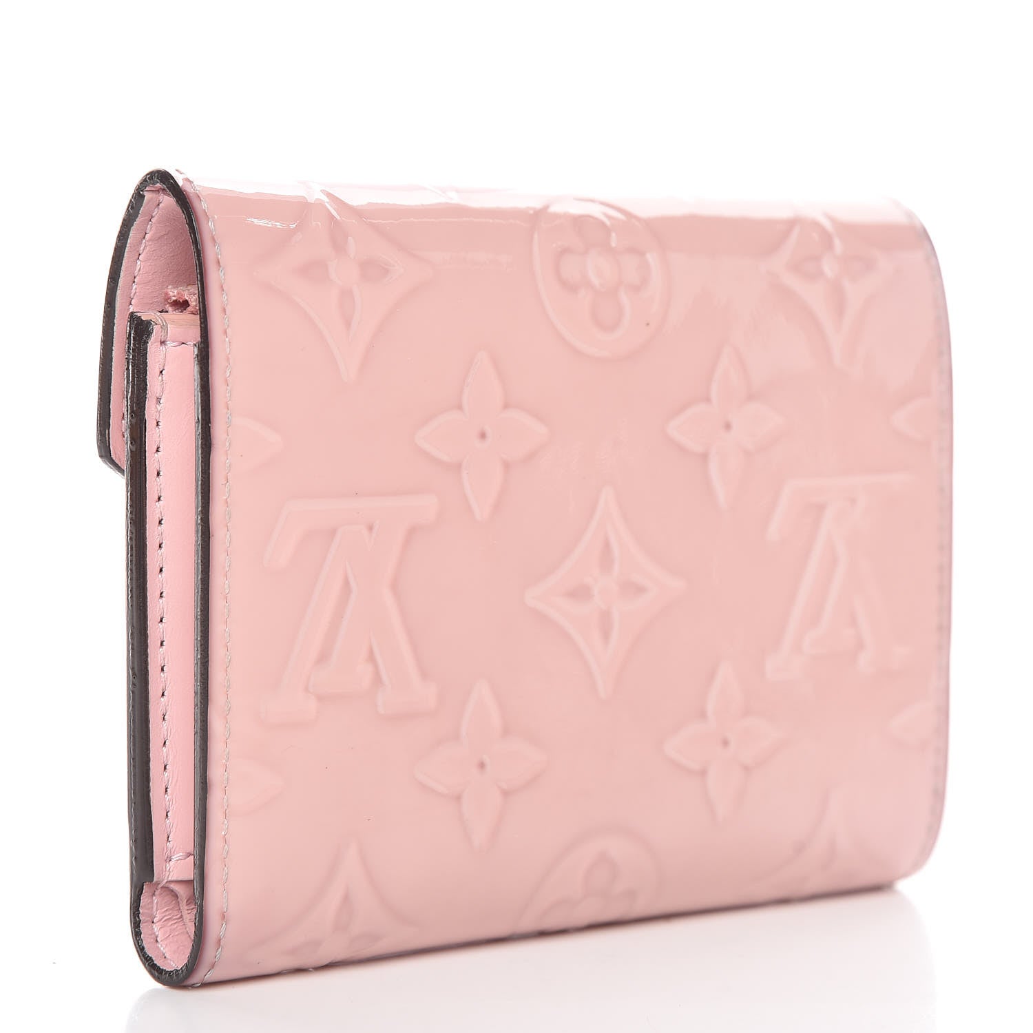 Louis Vuitton Vernis Victorine Wallet Rose Ballerine 3 of 10