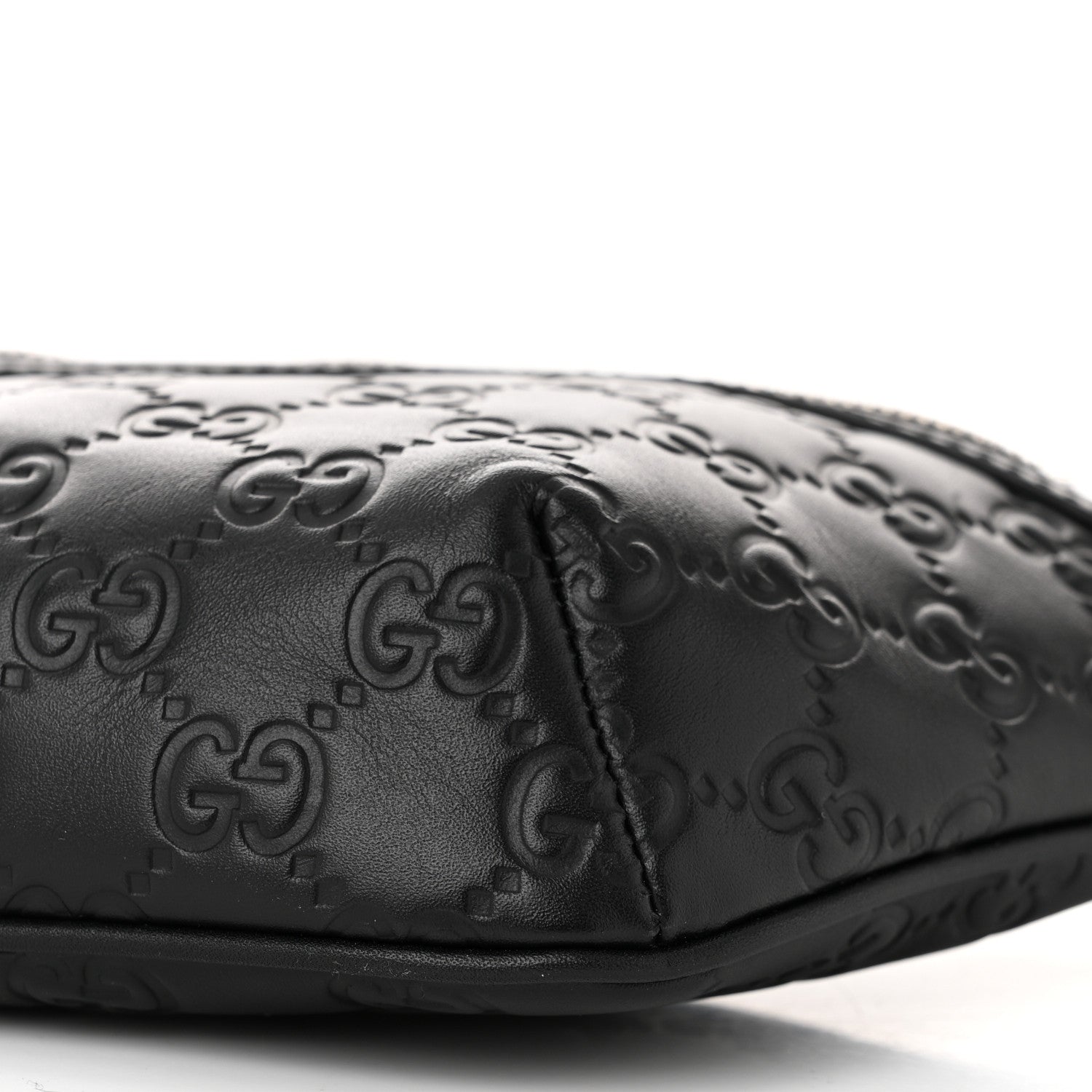 Gucci Guccissima Belt Bag Black Black 10 of 10