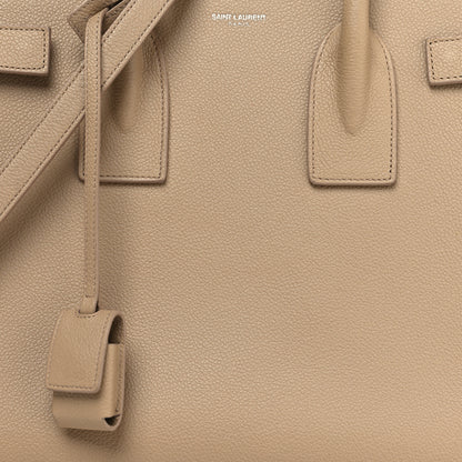 Saint Laurent Grained Calfskin Small Sac De Jour Nude Powder 9 of 12