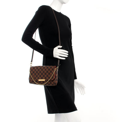 Louis Vuitton Damier Ebene Favorite MM 2 of 8