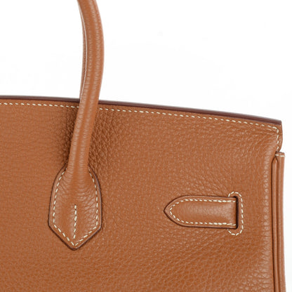 Hermes Togo Birkin 35 Gold 22 of 23