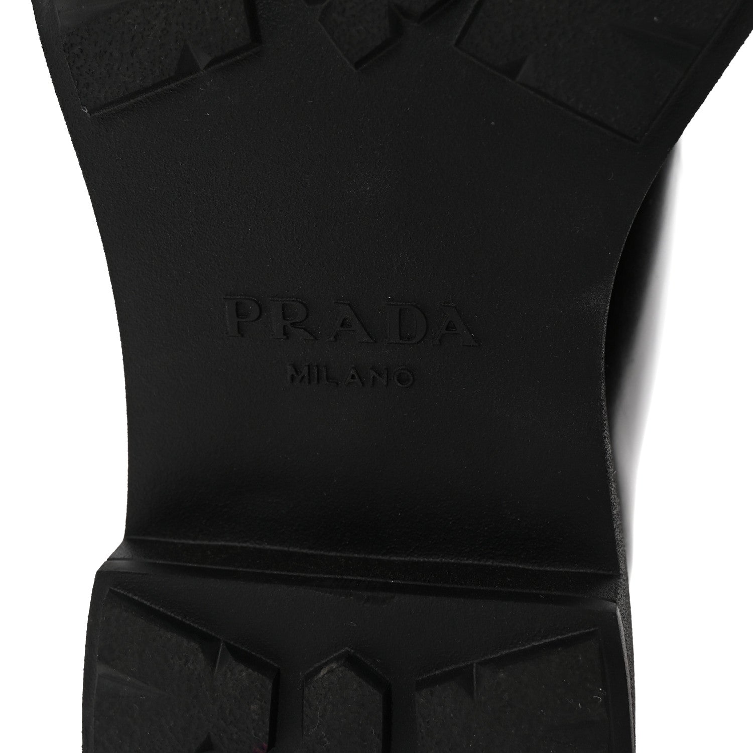 Prada Spazzolato Rois Monolith 55mm Derby Loafers 8 Dark Brown Black 7 of 10