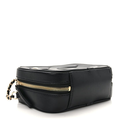Chanel Lambskin CC Mania Camera Case Black 4 of 12