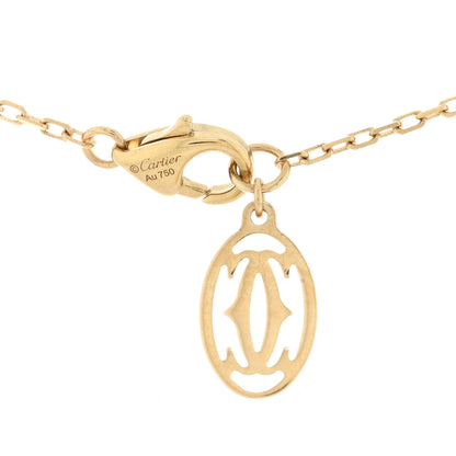 Cartier 18K Yellow Gold Diamond SM D'Amour Pendant Necklace 4 of 4
