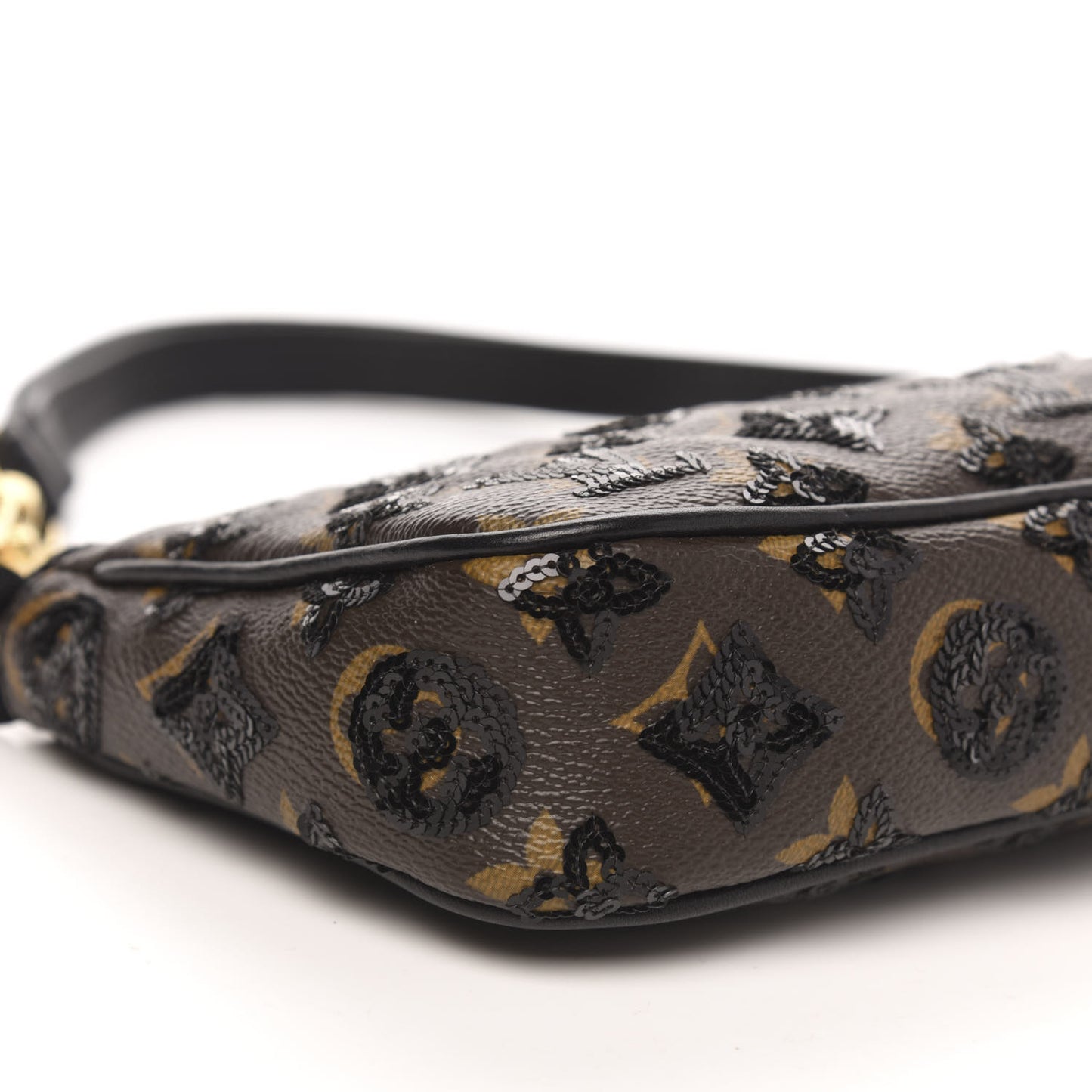 Monogram Sequins Eclipse Pochette Noir