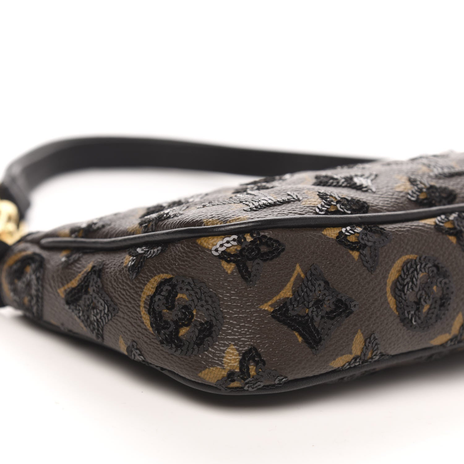Louis Vuitton Monogram Sequins Eclipse Pochette Noir 7 of 8
