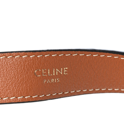 Celine Supple Calfskin Medium Triomphe Heloise Shoulder Bag Tan 7 of 10