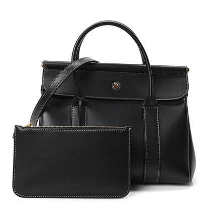 Loro Piana Calfskin L25 Loom Bag Black 3 of 10