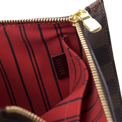 Louis Vuitton Damier Ebene Neverfull MM GM Pochette 7 of 7
