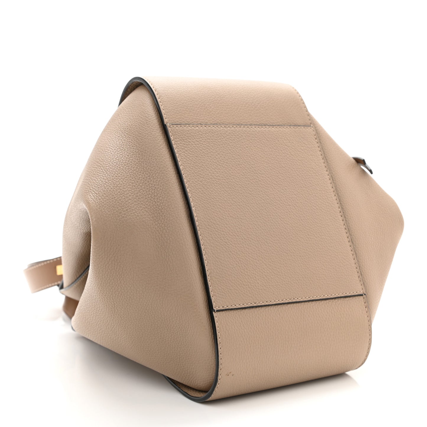 Calfskin Medium Hammock Shoulder Bag Sand Mink