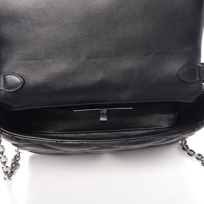 Louis Vuitton Lambskin Malletage GO-14 MM Black 6 of 13