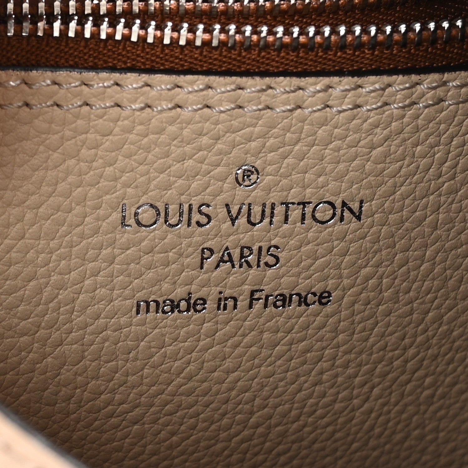 Louis Vuitton Mahina Carmel Hobo Creme 6 of 9