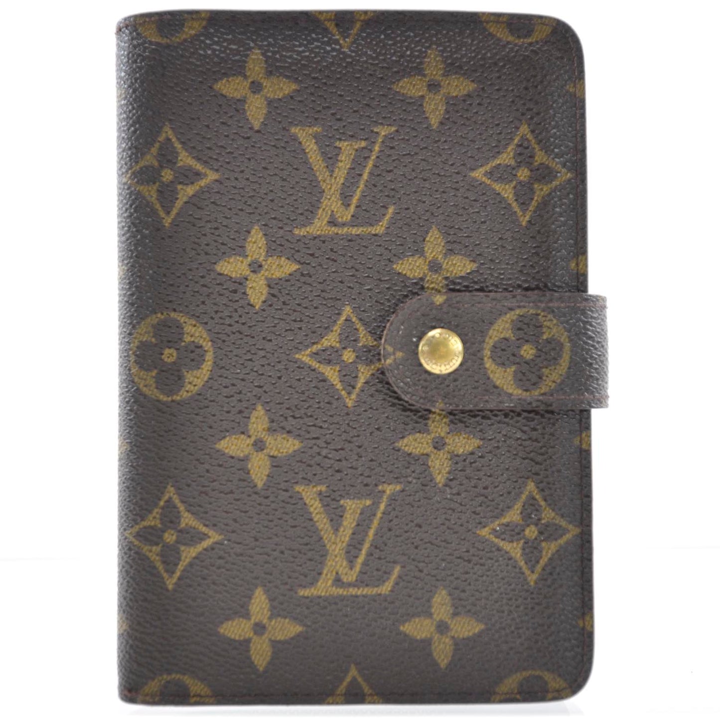 Monogram Large ID Credit Card Zippy Wallet