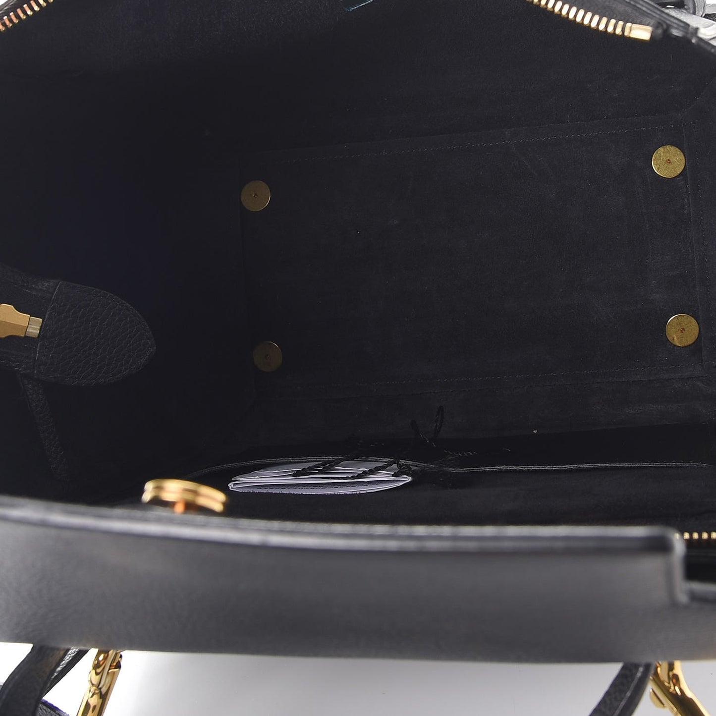 Grained Calfskin Mini Belt Bag Black