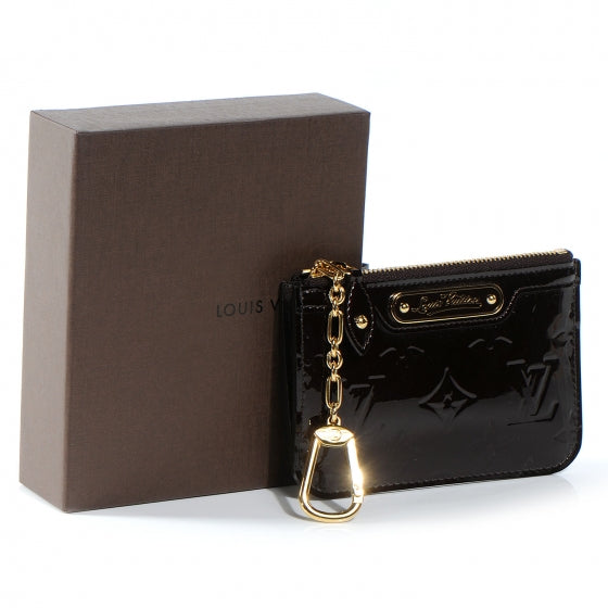 Vernis Key Pouch Amarante