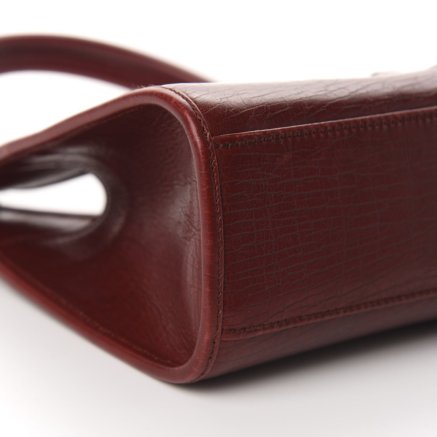 Gucci Calfskin Small Bardot Bag Red 5 of 9