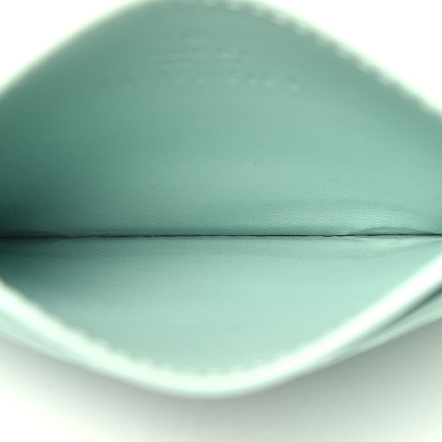 Gucci Calfskin Matelasse GG Marmont Card Holder Water Green 5 of 6