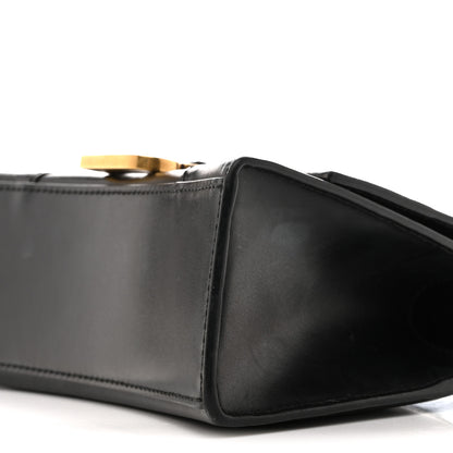 Balenciaga Shiny Box Calfskin Hourglass Top Handle Bag XS Black 10 of 17