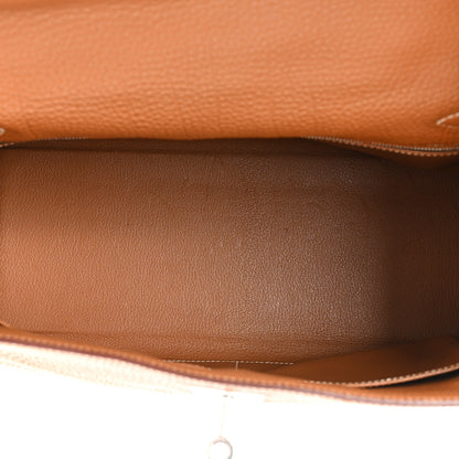 Hermes Togo Kelly Mou 32 Gold 5 of 19