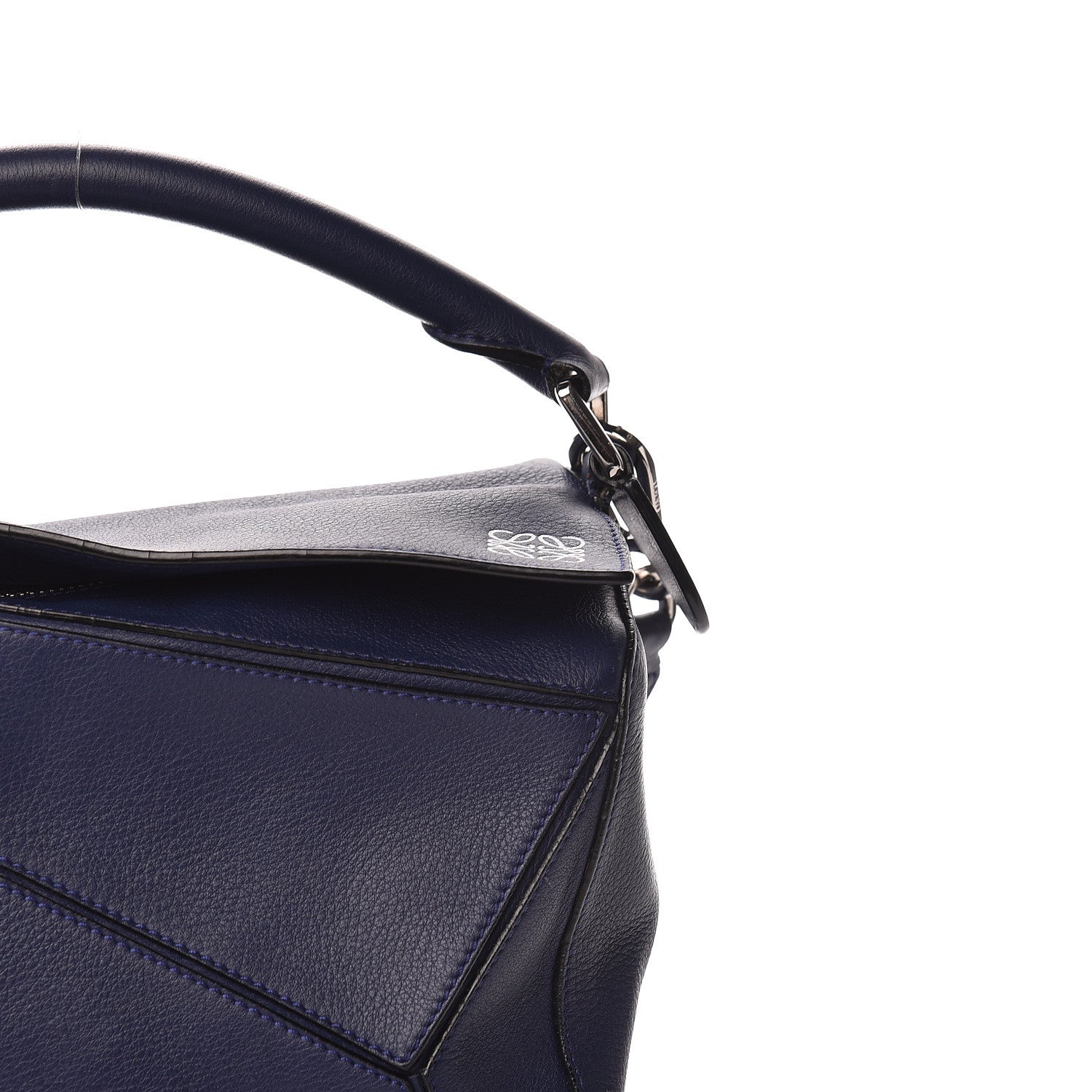 Loewe Calfskin Medium Puzzle Bag Marine 15 of 15