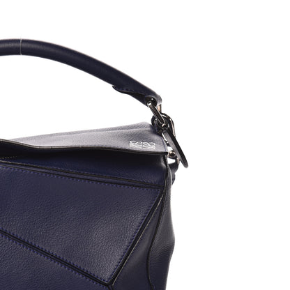 Loewe Calfskin Medium Puzzle Bag Marine 15 of 15