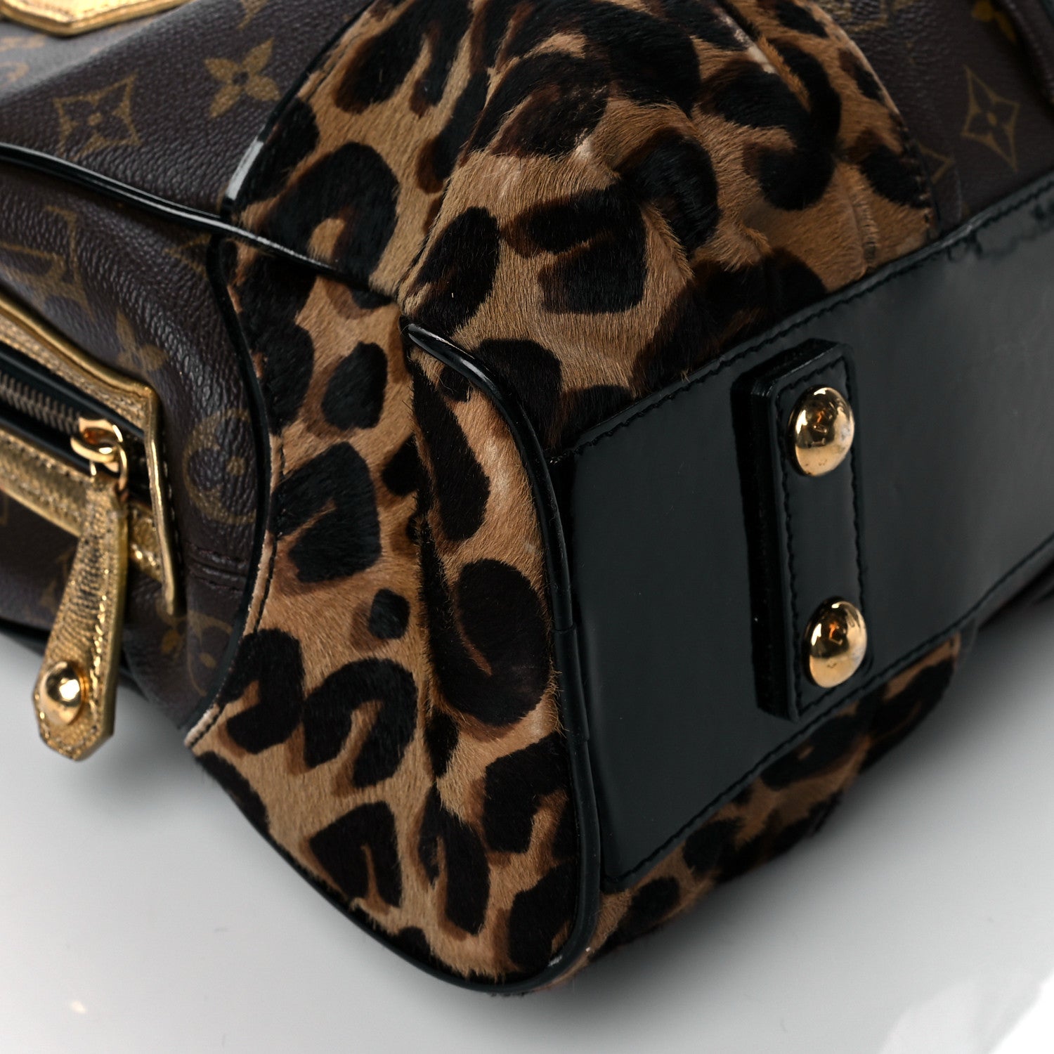 Louis Vuitton Monogram Leopard Adele 8 of 10