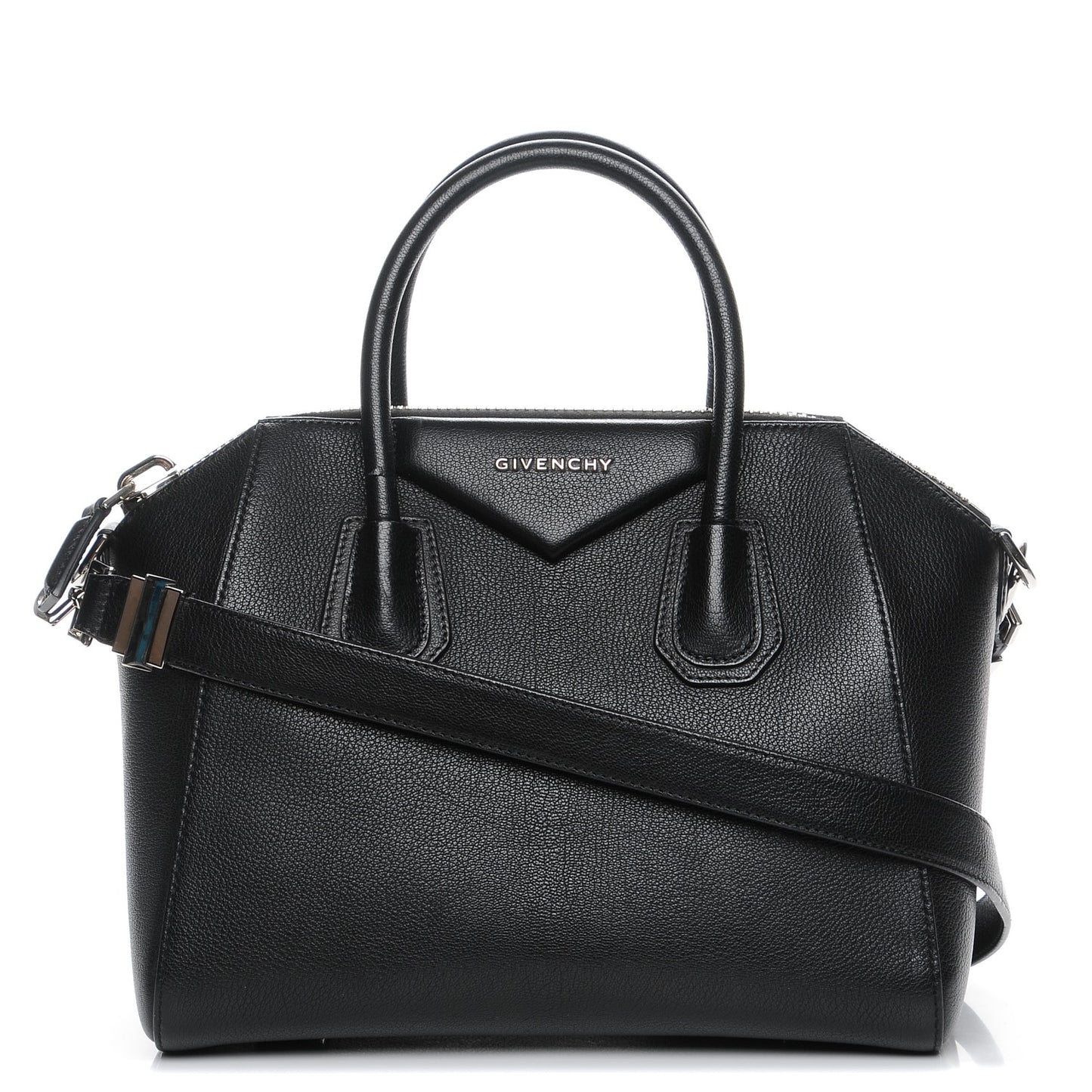 Sugar Goatskin Small Antigona Black