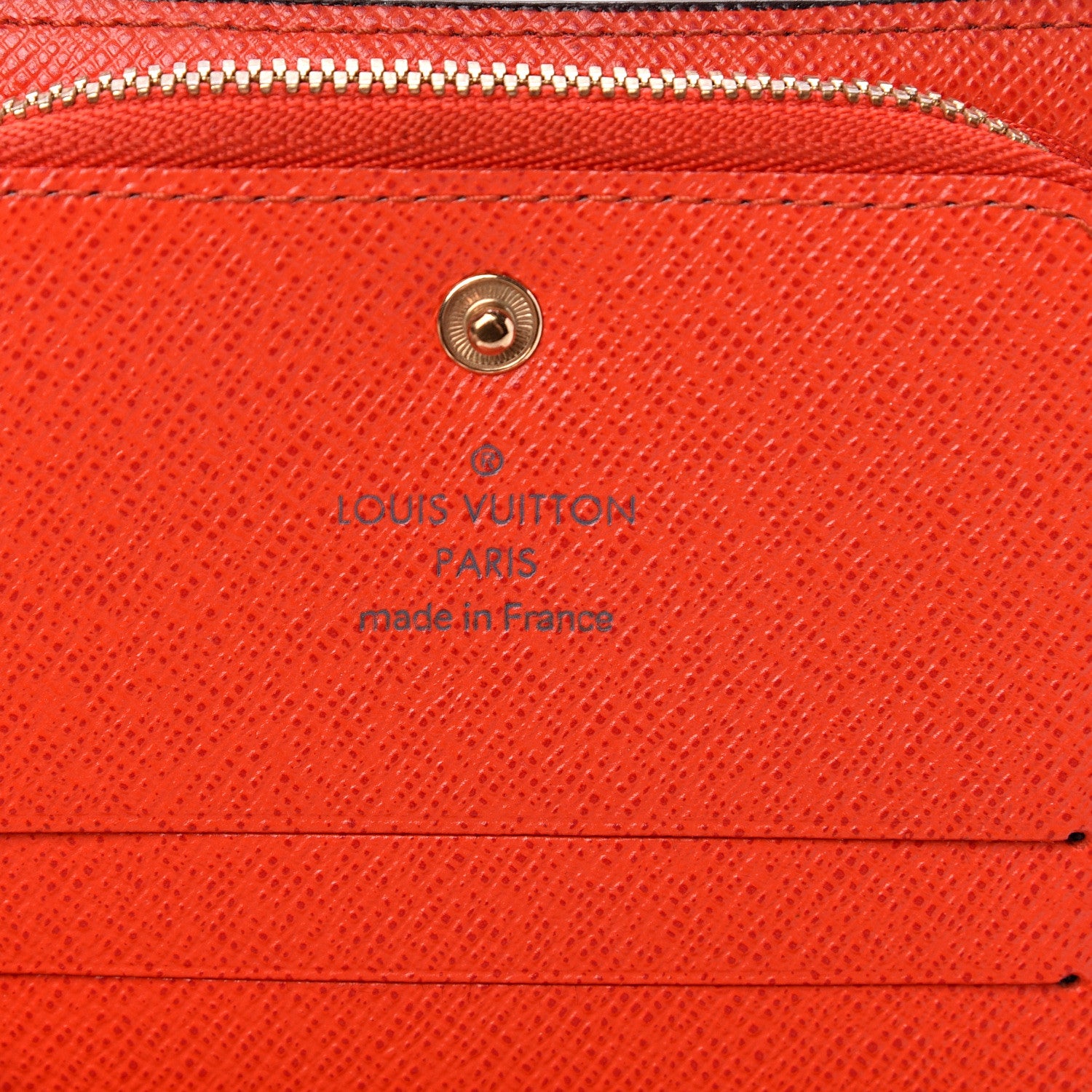 Louis Vuitton Monogram Insolite Coin Purse Wallet Red 6 of 8