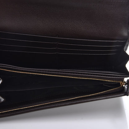 Gucci Guccissima Sukey Continental Wallet Chocolate 5 of 7