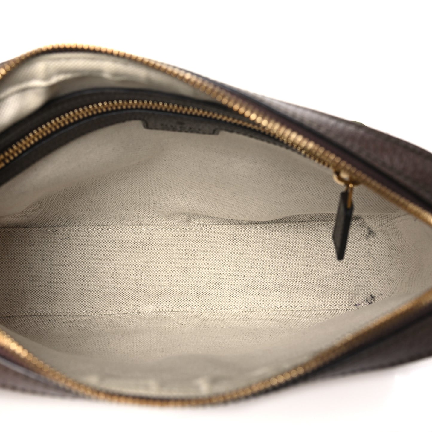 Monogram Jumbo GG Textured Dollar Calfskin Web Messenger Shoulder Bag Camel Ebony New Acero
