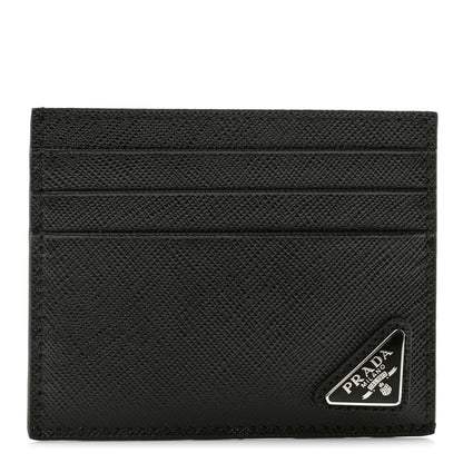 Prada Saffiano Card Case Black 1 of 7