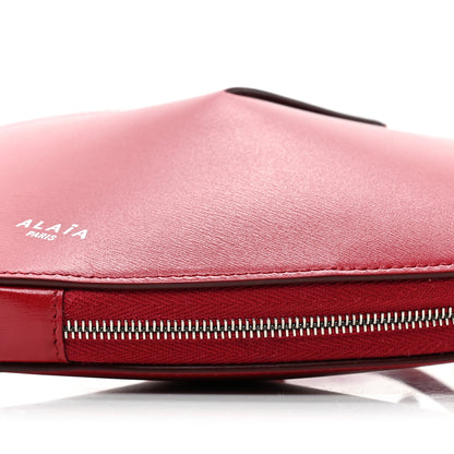 Alaia Lux Calfskin Le Coeur Bag Lacquer Red 7 of 8