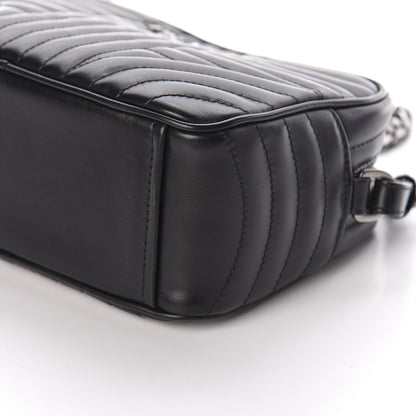Prada Soft Calfskin Diagramme Crossbody Bag Black 6 of 9