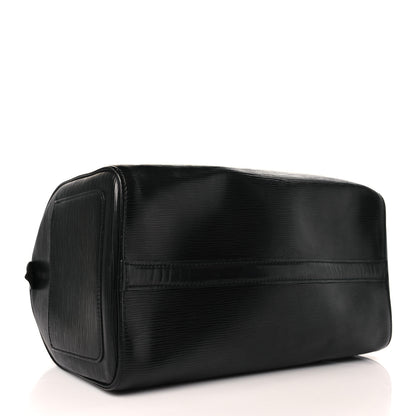 Louis Vuitton Epi Speedy 30 Black 4 of 11