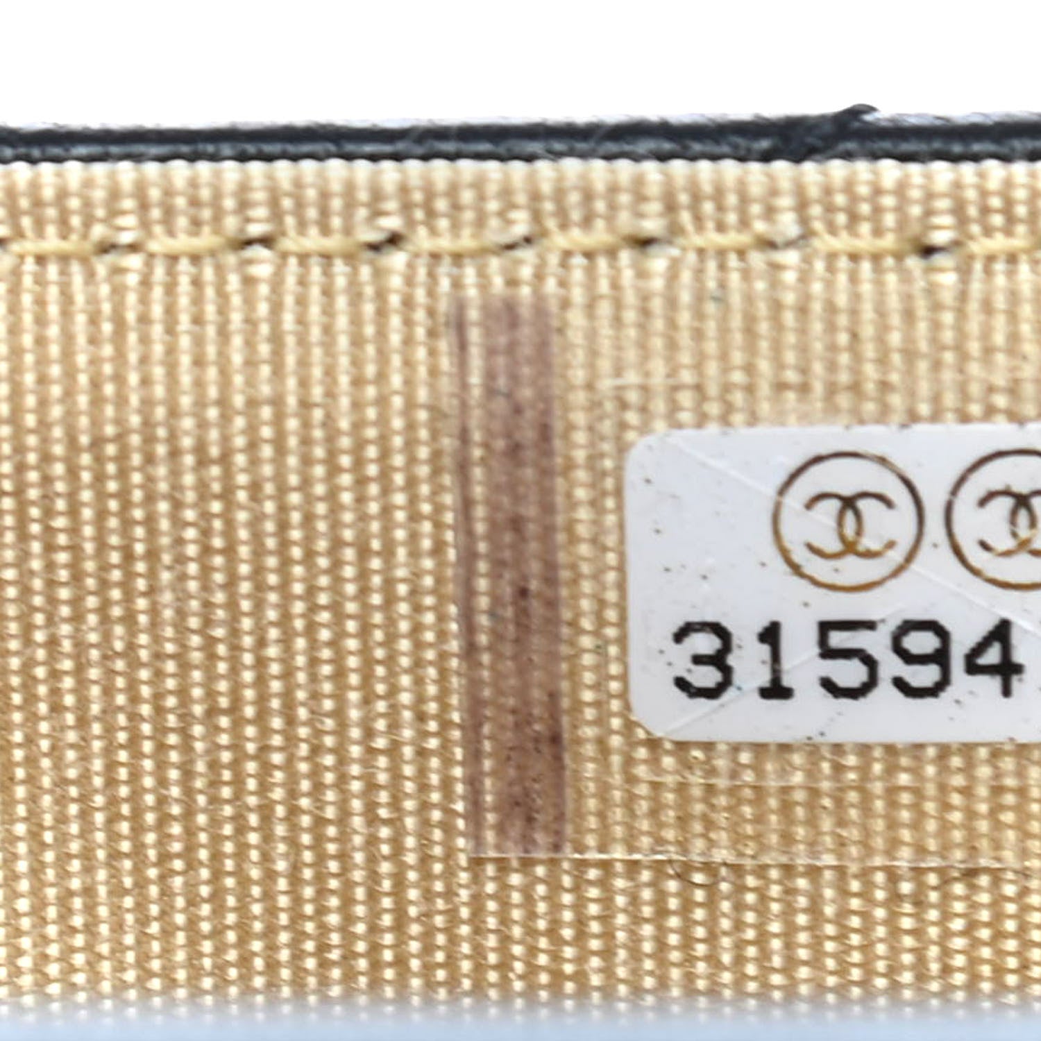 Chanel Lambskin Quilted Pearl Crush Flap With Chain Black 5 of 5