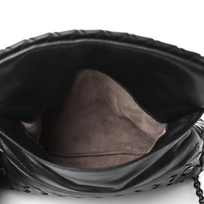 Bottega Veneta Nappa Intrecciato Small Chain Crossbody Black 4 of 4