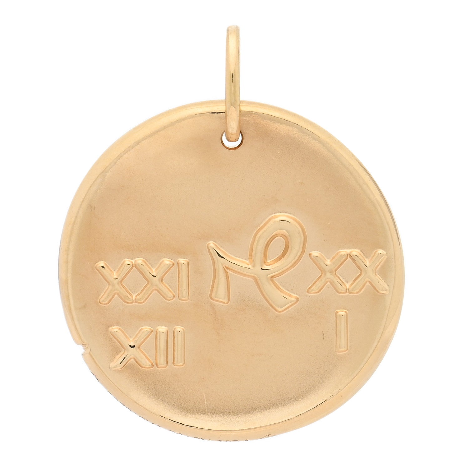 Van Cleef & Arpels 18K Yellow Gold Zodiac Capricorn Pendant 3 of 4