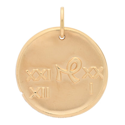 Van Cleef & Arpels 18K Yellow Gold Zodiac Capricorn Pendant 3 of 4