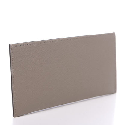 Louis Vuitton Calfskin Felicie Chain Wallet Card Holder Insert Tourterelle 3 of 6